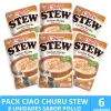 Inaba Húmedos^Churu Cat Stew Chicken 40gr PACK 6 Unidades