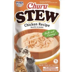 Inaba Húmedos^Churu Cat Stew Chicken 40gr PACK 6 Unidades