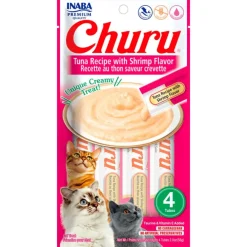 Inaba Húmedos | Castrados^Ciao Churu Atún Con Camarones (56gr)