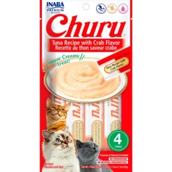 Inaba Húmedos | Castrados^Ciao Churu Atún Con Cangrejo (56gr)