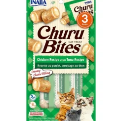 Inaba Galletas^Ciao Churu Bites de Atún envueltos en Wraps de pollo (30gr)
