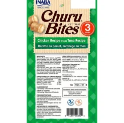 Inaba Galletas^Ciao Churu Bites de Atún envueltos en Wraps de pollo (30gr)