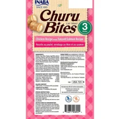 Inaba Galletas^Ciao Churu Bites de Atún con Salmón envueltos en Wraps de pollo (30gr)