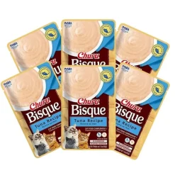 Inaba Galletas^Ciao Churu Cat Bisque Tuna 40gr PACK 6 Unidades
