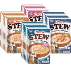 Inaba Adultos (1 A 7 Años)^Ciao Churu Cat Stew Pack Degustacion 24 unidades