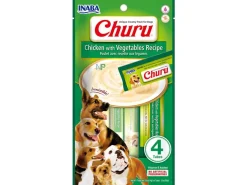 Inaba Húmedos^Ciao Churu Dog Pollo con vegetales (56gr)