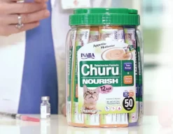 Inaba Húmedos | Galletas^Ciao Churu frasco Nourish Atun y Pollo 50 tubos 700gr