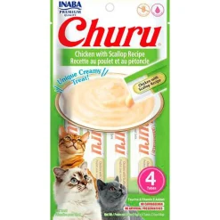 Inaba Galletas^Ciao Churu Pollo y Ostiones (56gr)