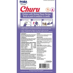 Inaba Húmedos^Ciao Churu Pollo y Camarones (56gr)