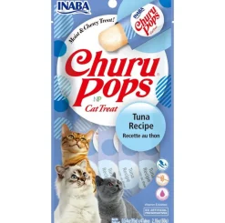 Inaba Galletas^Ciao Churu Pops Atún 4 tubitos 60gr