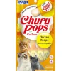Inaba Galletas^Ciao Churu Pops Pollo 4 tubitos 60gr
