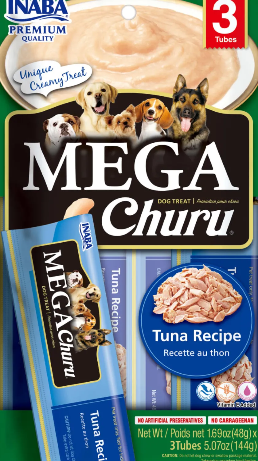 Inaba Húmedos | Adultos (1 A 7 Años)^Mega Churu Atún Perro (3TBS) 144gr