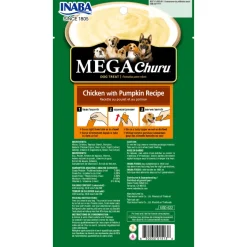 Inaba Húmedos | Senior (+7 Años)^Mega Churu Pollo/Zapallo Perros (3TBS) 144gr