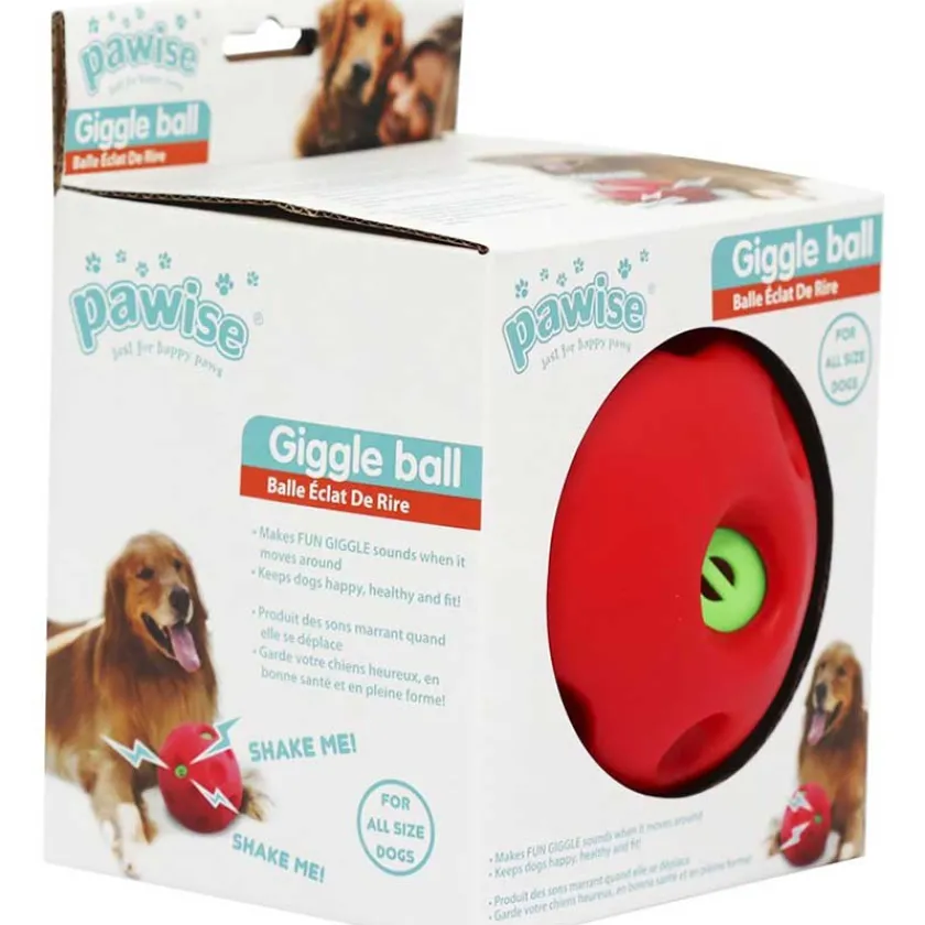 Pawise Juguetes^Juguete para perros Giggle Ball
