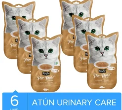 KIT CAT Galletas^Plus+ Atún & Cramberry Urinary Care 4X15GR x 6 UN