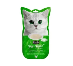 KIT CAT Galletas^Plus+ Chicken & Collagen Care 4 x15gr