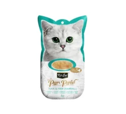 KIT CAT Galletas^Plus+ Tuna & Fiver Hairball 4 x15gr