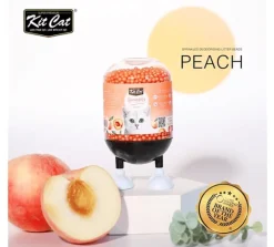 KIT CAT Arenas^Sprinkles Perlas Perfumadas para arena de gato Aroma Durazno 240gr