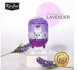 KIT CAT Arenas^Sprinkles Perlas Perfumadas para arena de gato Aroma Lavanda 240gr