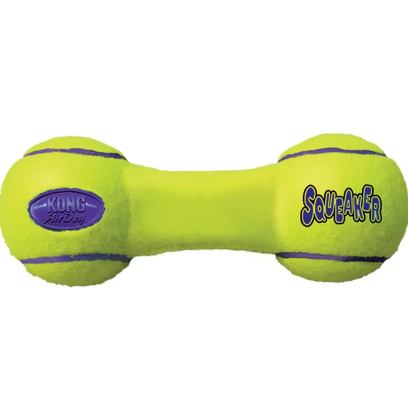 Kong Juguetes^Dumbbell Air Dog Squeaks MEDIUM