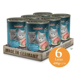 Leonardo Húmedos^Lata Quality Selection Kitten 400gr x 6 Unidades