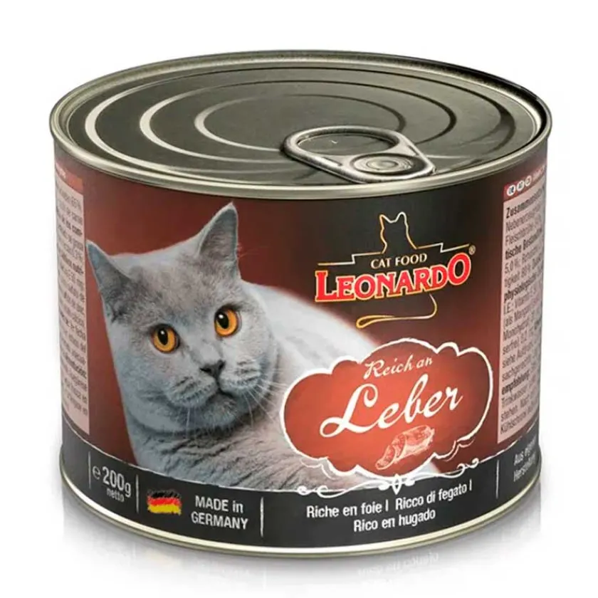 Leonardo Húmedos^Lata Quality Selection Leber (Hígado) 200gr