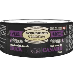 Oven Baked Húmedos^Lata Gato Paté Pato 165gr