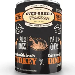 Oven Baked Húmedos^Lata Perro Paté Pavo 354gr