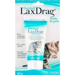 Laxdrag Vitaminas Y Suplementos^Eliminador de bolas de pelo 90gr