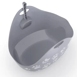 Gigwi Areneros | Baños Sanitarios (areneros)^Litter Box Bandeja Sanitaria con pala para Gatos