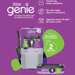 Litter Genie Areneros | Baños Sanitarios (areneros)^Pail Design Plus Basurero para arena sanitaria