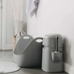 Litter Genie Areneros | Baños Sanitarios (areneros)^Pail Design Plus Basurero para arena sanitaria