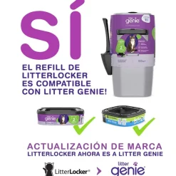 Litter Genie Areneros | Baños Sanitarios (areneros)^Pail Design Plus Basurero para arena sanitaria