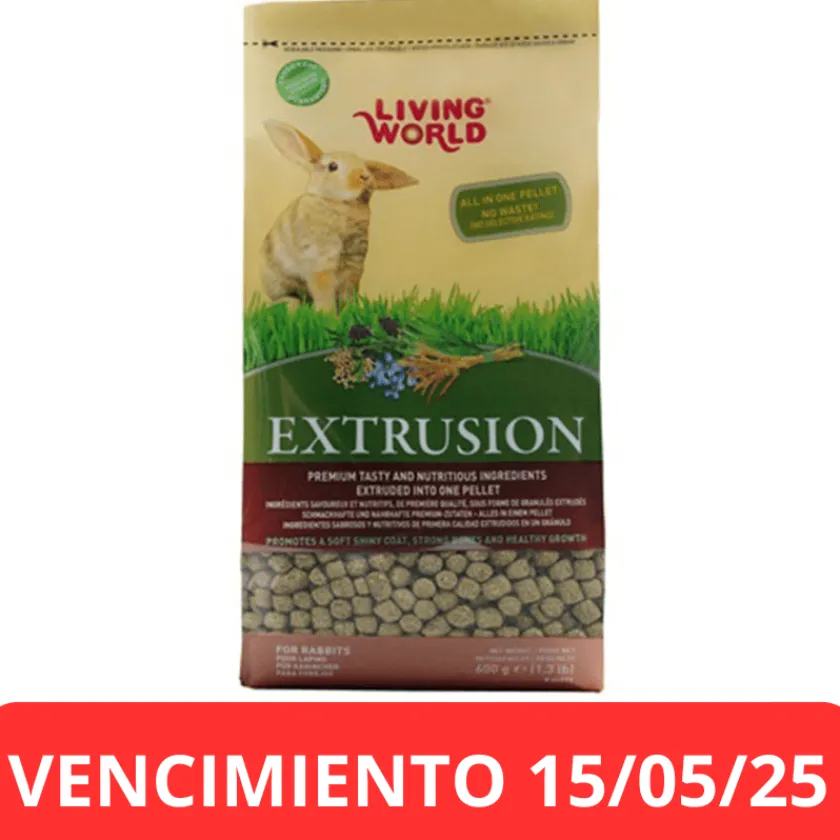 Living World Conejos | Productos Outlet^Alimento Extrusion para Conejos 600gr