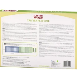 Living World Hámsters | Conejos^Critter Playtime Cerco para pequeños animales