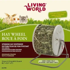 Living World Hámsters | Conejos^Dispensador Heno Giratorio Conejo Cuy