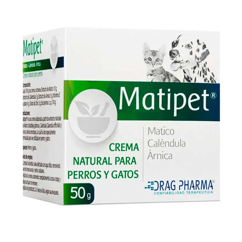 Vetnil Alimentación Medicada | Alimentación Medicada^Matipet Crema Natural De Matico 50gr