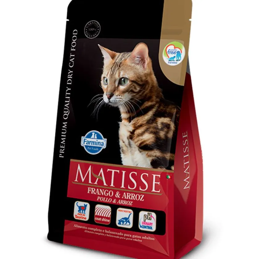 Matisse Adultos (1 A 7 Años)^Gatos Adultos Pollo y Arroz 7.5kg
