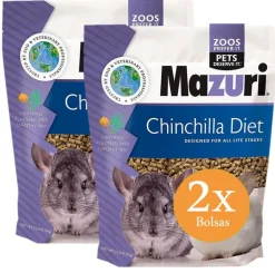 Mazuri Chinchillas^Chinchilla 1,13Kg X 2 UNI (2,26Kg)