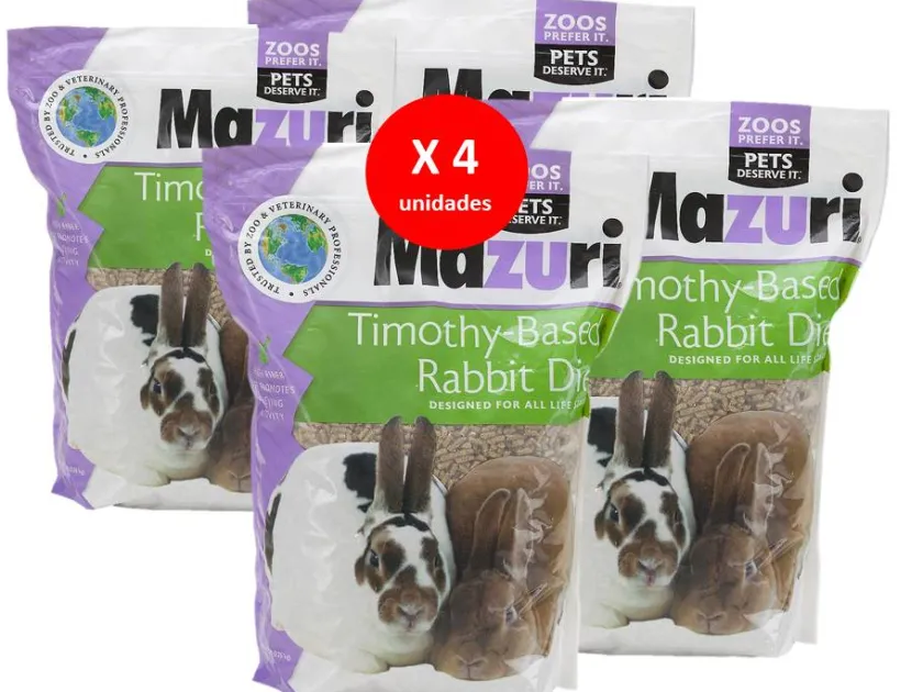 Mazuri Conejos^Conejo Rabbit Diet 4kg