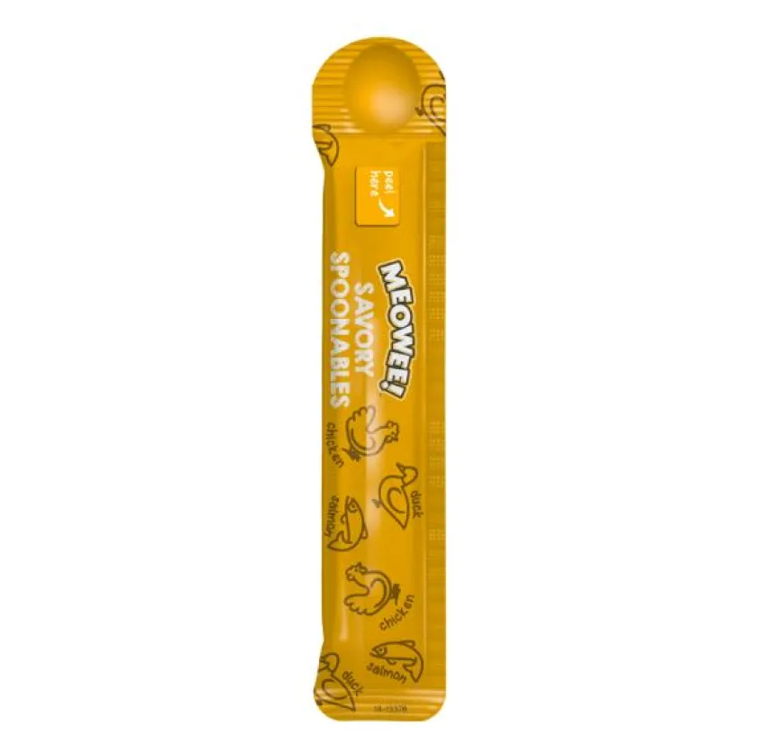 MEOWEE Galletas^SPOON CHICKEN SALMON AND DUCK 56GR