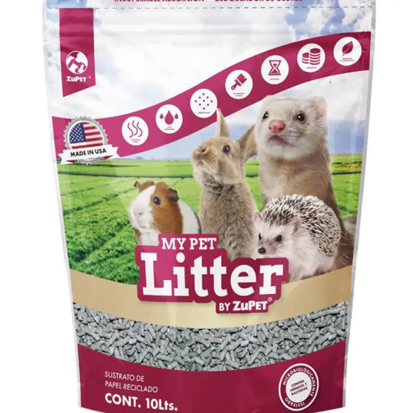 My Pet Litter Sustratos^Sustrato de Papel 3.7kg (10 Litros)