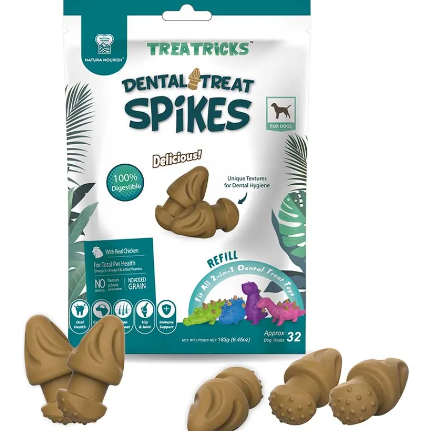 Natura Nourish Dentales^Snack Dental Treat Spikes Repuesto 183gr