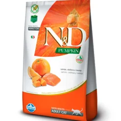Nu0026D Adultos (1 A 7 Años)^Natural And Delicious Pumpkin Salmón Felino Adulto 1.5kg