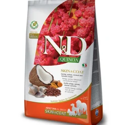 Nu0026D Adultos (1 A 7 Años)^Natural and Delicious Quinoa Skin Coat Arenque para Perros 2.5kg