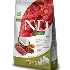 Nu0026D Adultos (1 A 7 Años)^Natural and Delicious Quinoa Skin Coat Pato para Perros 2.5kg