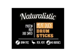 Naturalistic Masticables^Dog Grill Meat Duck DrumSticks 6 un. 90gr