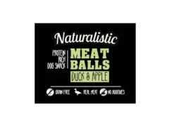 Naturalistic Masticables^Dog Premium Meat Balls Duck & Apple 100gr