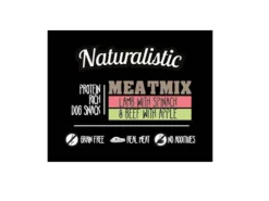 Naturalistic Masticables^Dog Premium MeatMix Lamb with Spinach & Beef with Apple 100gr