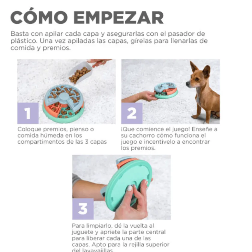 Nina Ottosson Cachorros (0 A 12 Meses)^Comedero Puppy Lickin Layer